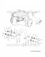 MOTOR, MOUNTING -S18CED5 ALL OPTIONS (49SNOWMOTORMOUNT14550)