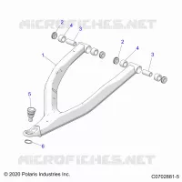 FRONT SUSPENSION CONTROL ARM UPPER