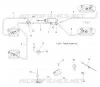 BREMSE LINES AND MASTER CYLINDER