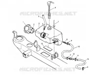 ÖLTANK ASSEMBLY  Trail Boss W958527 (4930323032A012)