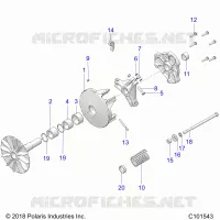 ANTRIEB, PRIMARY CLUTCH