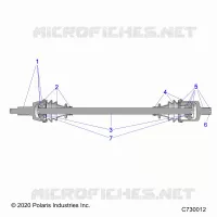 ANTRIEB, FRONT HALF SHAFT