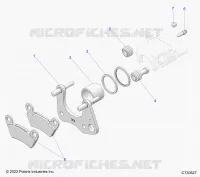 BRAKES, BREMSZANGE VORNE