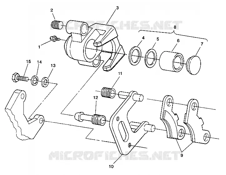 FRONT BREMSE 6X6 350L S938739 (4924362436017A)