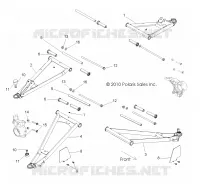 FRONT SUSPENSION CONTROL ARMS