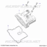 ENGINE, VENTILDECKEL