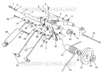HINTER Drehmomentarm SUPER SPORT 0970743 (4937643764B012)