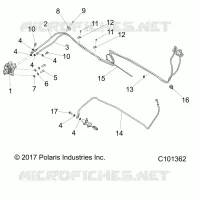 BRAKES, HINTERBREMSE LINES