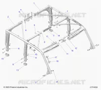 CHASSIS, CAB RAHMEN