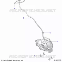 ANTRIEB, GEARCASE MOUNTING, FRONT
