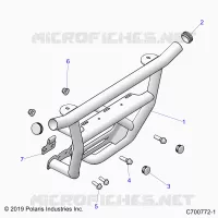 CHASSIS, FRONT BUMPER