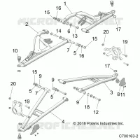 FRONT SUSPENSION CONTROL ARMS