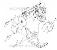 RIGHT HAND GEARCASE   BREMSE MOUNTING (4913501350029A)