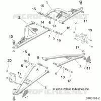 FRONT SUSPENSION CONTROL ARMS
