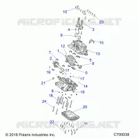 ENGINE, CRANKCASE AND KURBELWELLE