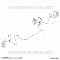 VORDERBREMSE BRAKE LINE