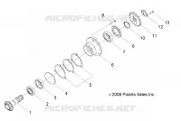 ANTRIEB, GEAR SHAFT OUTPUT