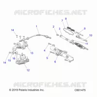 ENGINE, AUSPUFFKLAPPE ASM. AND ACTUATOR