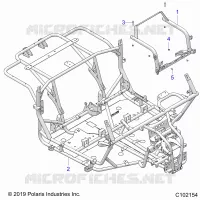 CHASSIS, MAIN RAHMEN