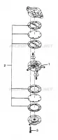 BENZINPUMPE 500 0972764,  EUROPEAN 500 E972764,  500 SKS 0972564, EUROPEAN 50 (4938393839D005)