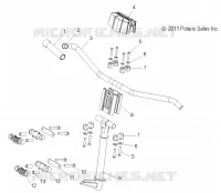 UPPER LENKEN   HANDLEBAR ASM.