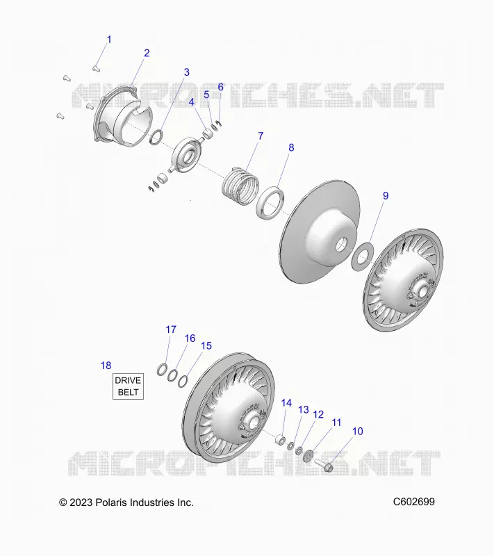 ANTRIEB, CLUTCH, SECONDARY