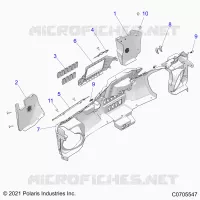 INSTRUMENTENTAFEL LOWER