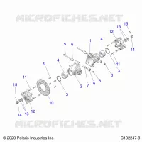 HINTERRADAUFHÃ„NGUNG HUBS, CARRIER AND BRAKE DISC