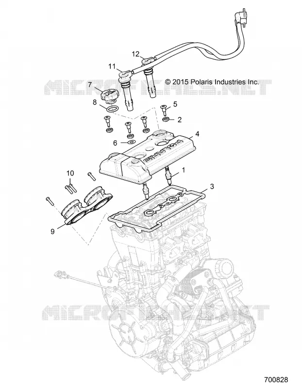 DROSSELKLAPPENGEHÃ„USE AND VALVE COVER