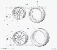 RADS, FRONT AND REAR