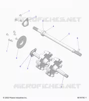 DRIVE TRAIN, JACKSHAFT AND ANTRIEBSWELLE