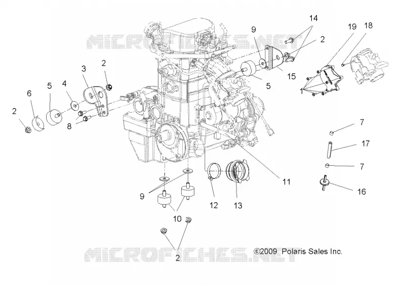MOTOR, MOUNTING