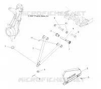 SUSPENSION, A-ARM and STREBE MOUNTING