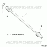 ANTRIEB, REAR PROP SHAFT
