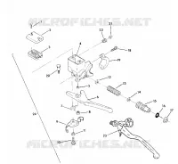 Hauptzylinderanordnung All Swedish Snowmobiles (49187318730007)