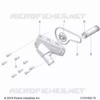MOTOR, WATERPUMP IMPELLER AND COVER