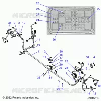 ELEKTRIC, WIRE HARNESS, CHASSIS