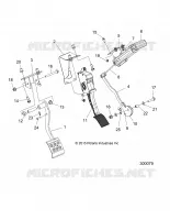 CONTROLS, PEDALS AND PARKBREMSE