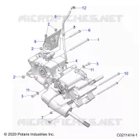 ANTRIEB, MAIN GEARCASE MOUNTING