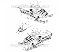 DECALS 440 0952760, 440 SKS 0952560,  AND EUROPEAN 440 SKS E952560 (4929032903A014)