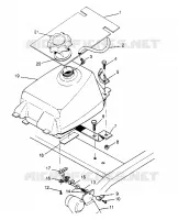 TANK ASSEMBLY 2x4 400L W947540 (4926752675A011)