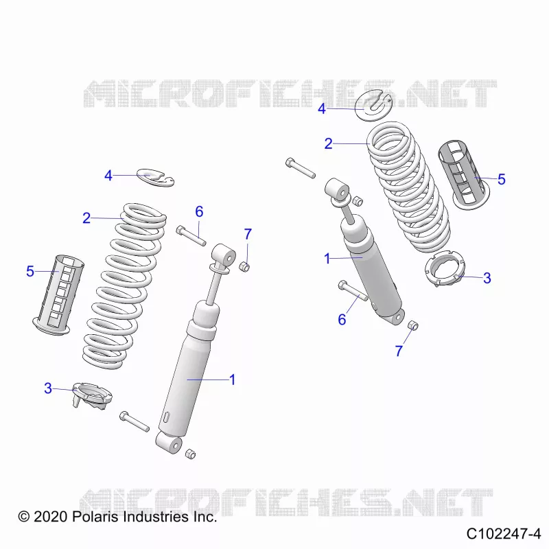 SUSPENSIONDLE SHOCKS AND MOUNTING