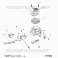 BRAKES, MASTER CYLINDER ASM.
