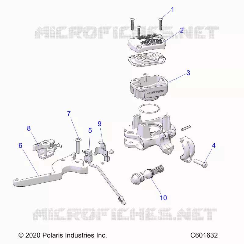 BRAKES, MASTER CYLINDER ASM.