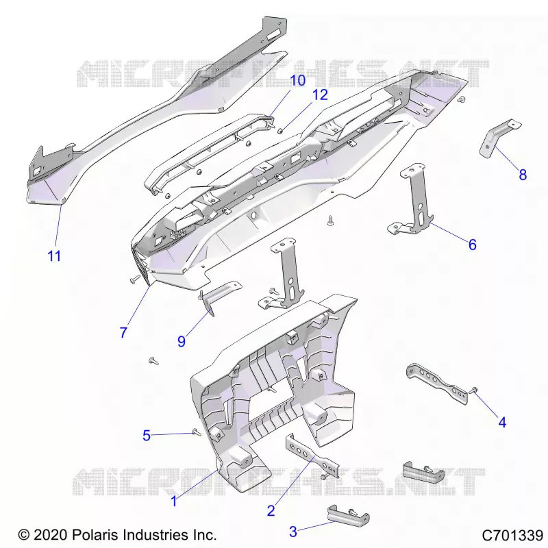 KAROSSERIE HINTEN BUMPER