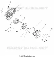 MOTOR, STATOR AND SCHWUNGRAD