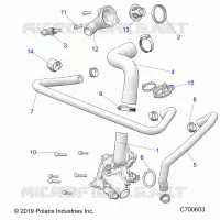 MOTOR, WATERPUMP AND BYPASS
