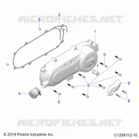 ANTRIEB, CLUTCH COVER AND DUCTING