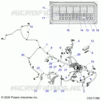 ELEKTRIC, MAIN WIRE HARNESS