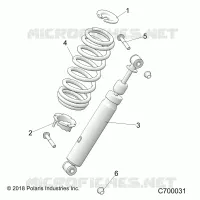FRONT SUSPENSION SHOCK MOUNTING